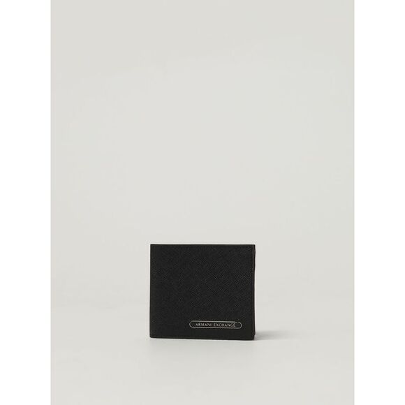 Armani Exchange Wallet Men Black